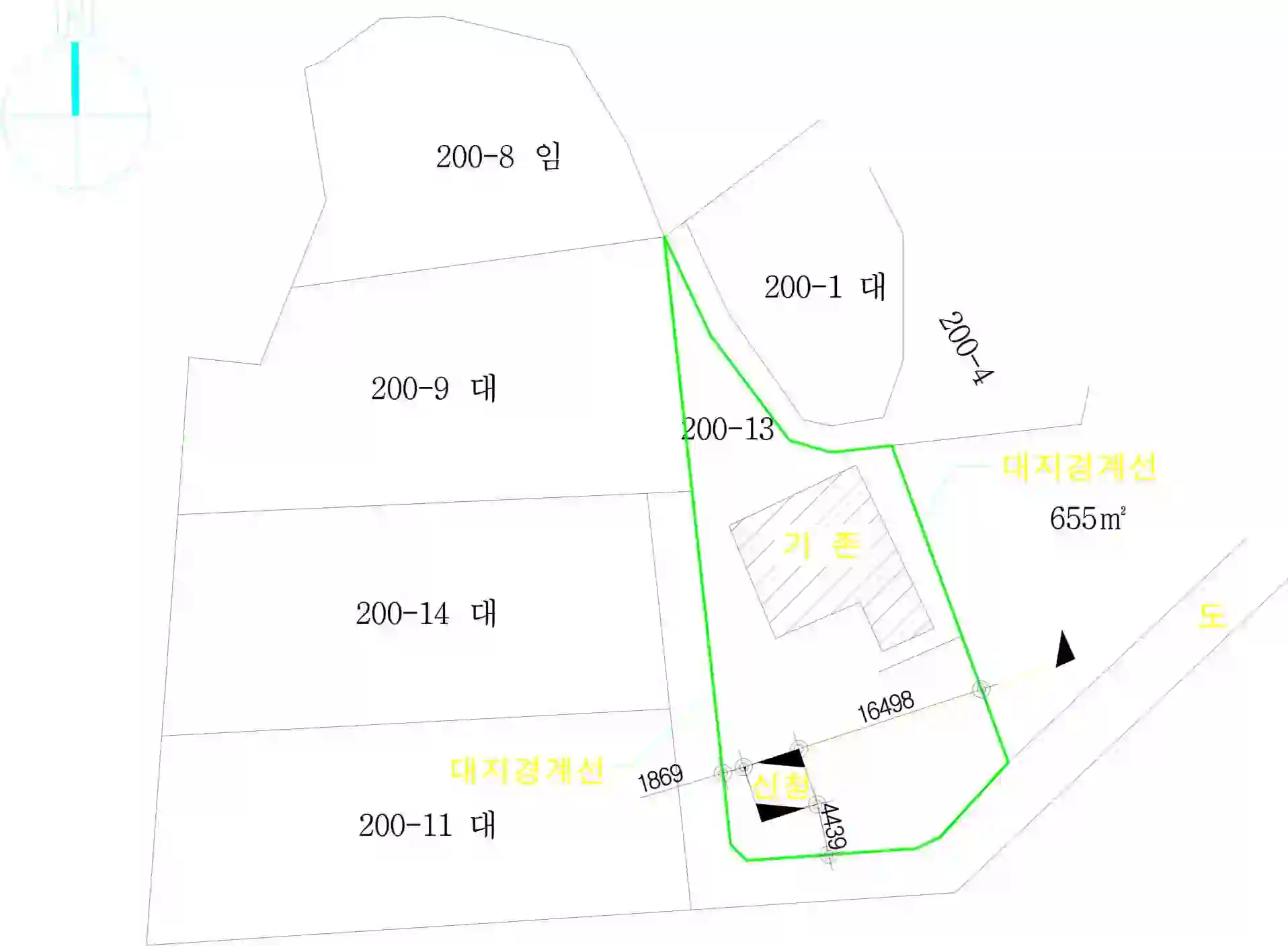 가정리 200-13 배치도 이미지